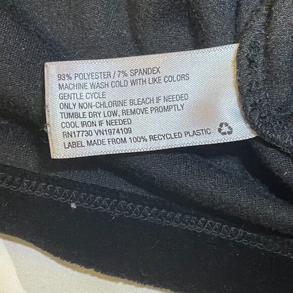 Wild Fable | Black Cropped Velvet Sweatshirt | Medium - Picture 6 of 6